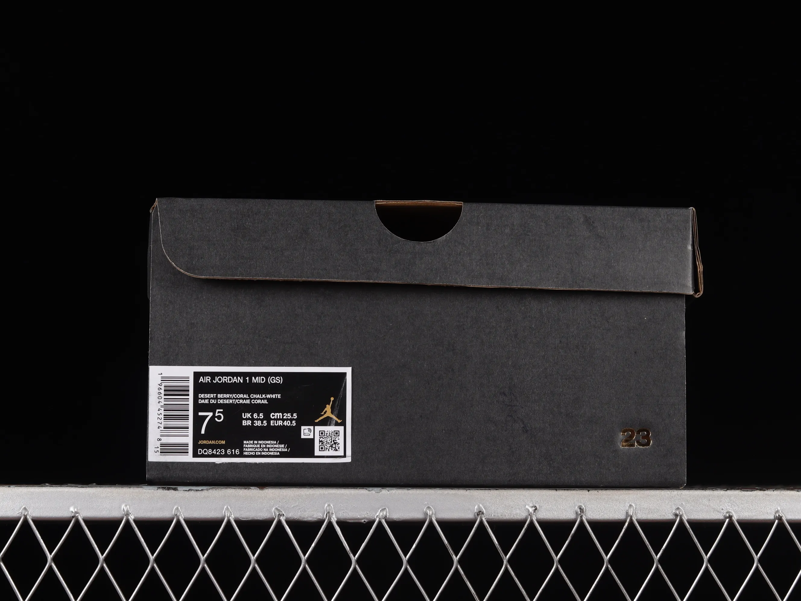 All categories Air Jordan Jordan series basketball shoes Air Jordan 1 Mid Air Jordan 1 Mid "Desert Berry" AJ1 Joe 1 pink and white mid-top cultural basketball shoes DQ8423-616